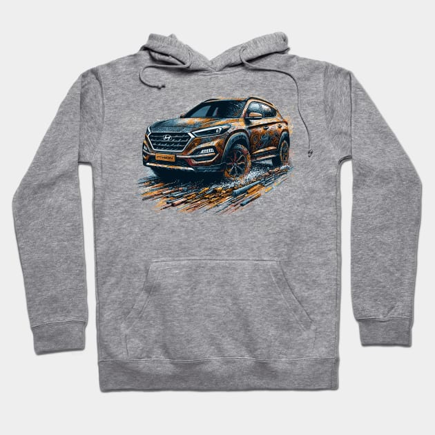 Hyundai Tucson Hoodie by Vehicles-Art